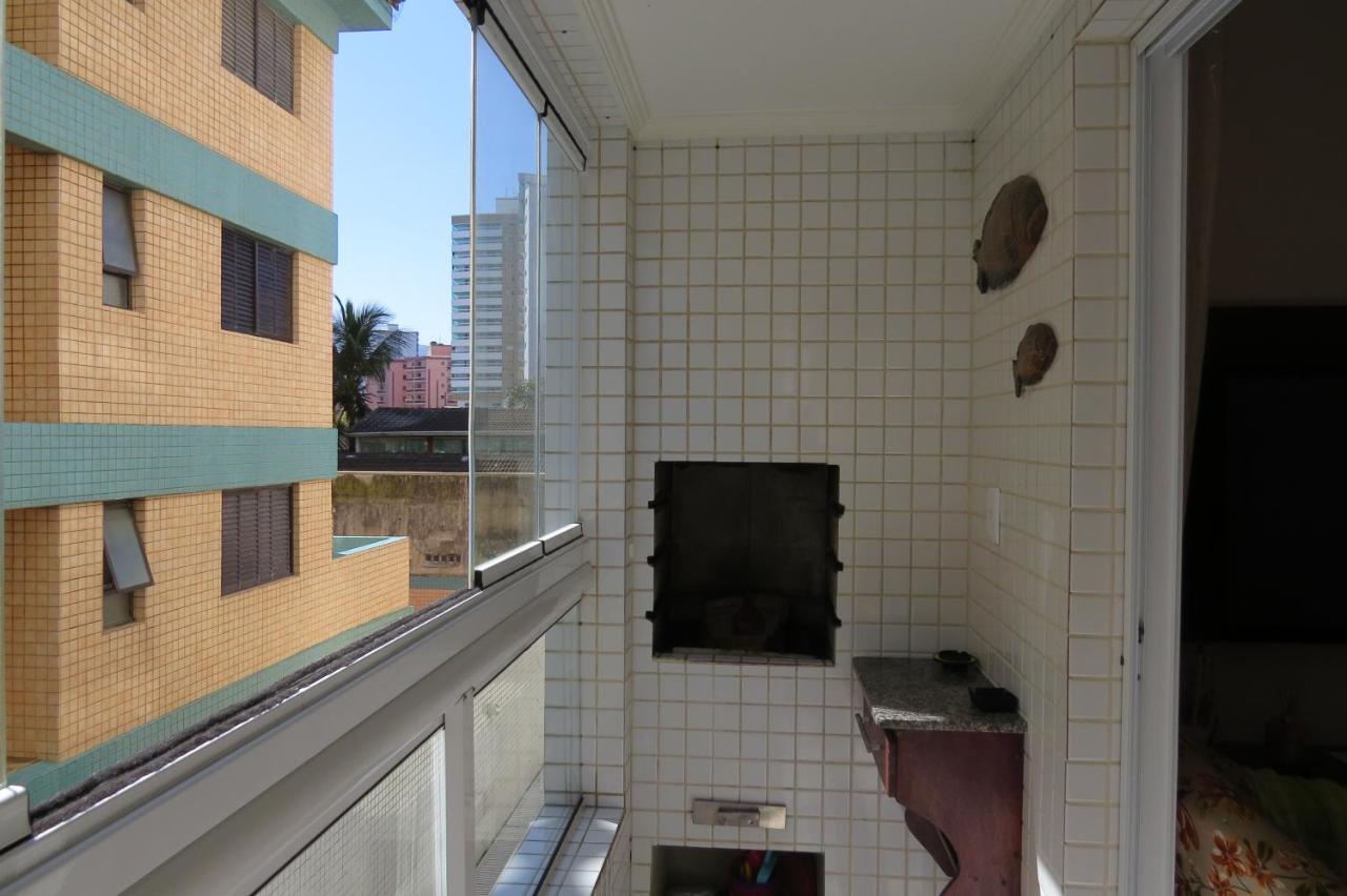 Apartamento Na Praia Praia Grande Dış mekan fotoğraf
